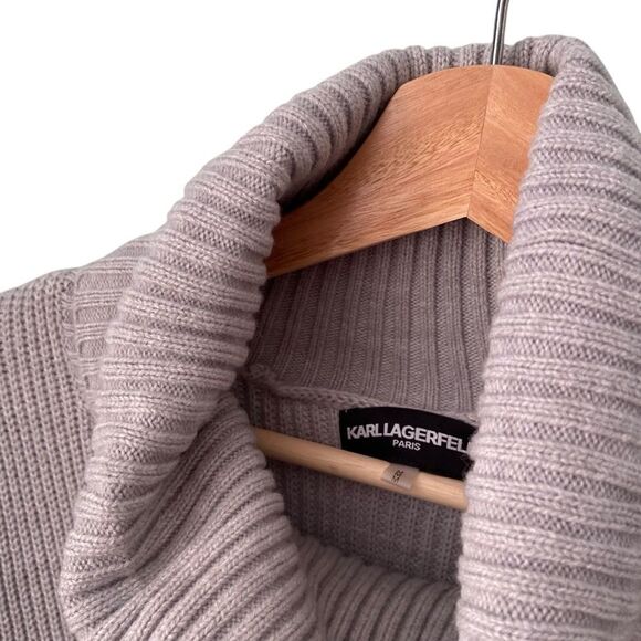 Karl Lagerfeld Cowl Neck Sweater in Size Medium - Picture 7 of 12